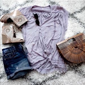 Free People Henley tunic